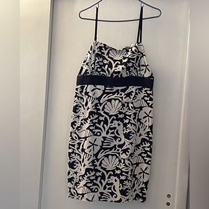 Vineyard Vines Navy & White Dress
